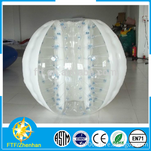 Popular inflatable zorb bubble football, inflatable bumper ball